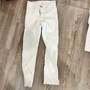 Mcguire white denim jeans